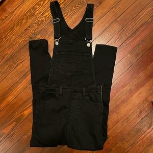 Levi’s Black Denim Skinny Overalls size 26